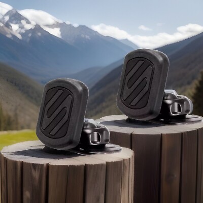 MagicMount Magnetic Car Phone Mount for Dashboard, 360° Adjustable 2pack