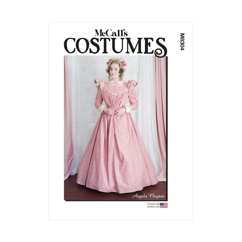 Mccalls Schnittmuster M8304 - Hist. KostÃ¼M - Kleid - Steampunk - Viktorianisch