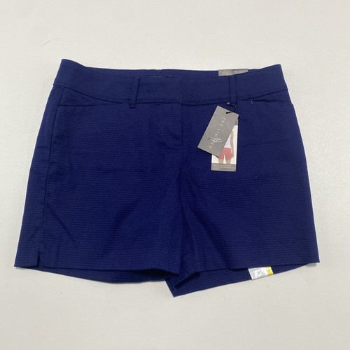 [RRACE] / ☆ Tailored Shorts Pants / Dark Navy The Limited Tailored Shorts Women's Sz 8 Navy Blue Stretch
