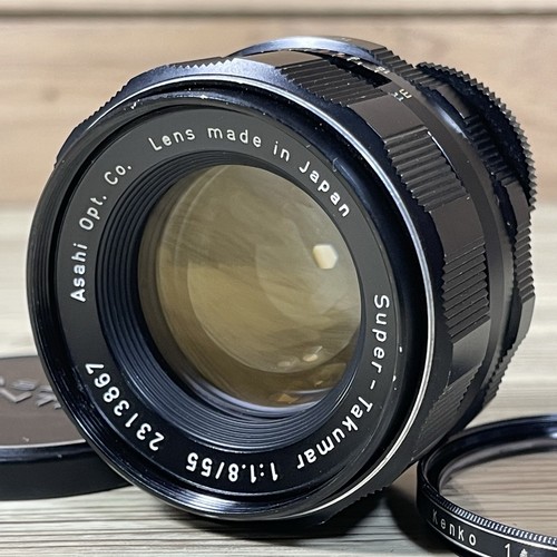 Exc+3] Asahi Pentax Super-Takumar 55mm f/1.8 M42 Japan Q