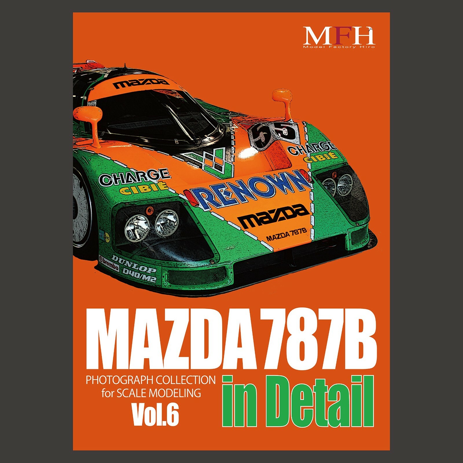 Mazda 787B in Detail book photo Le Mans rotary engine R26B