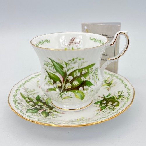 Tazza da the tè in porcellana Queen's Vintage con mese tazzina inglese Maggio