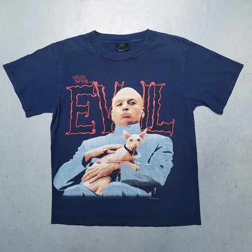 90sヴィンテージ｜1999 Austin Powers Tシャツ [L] Vintage 1999 Austin Powers Dr Evil Movie Promo Shirt XL