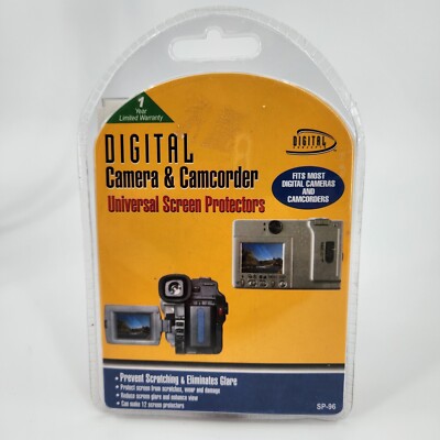 Digital Concepts Digital Camera & Camcorder Universal Screen Protectors (SP-96)