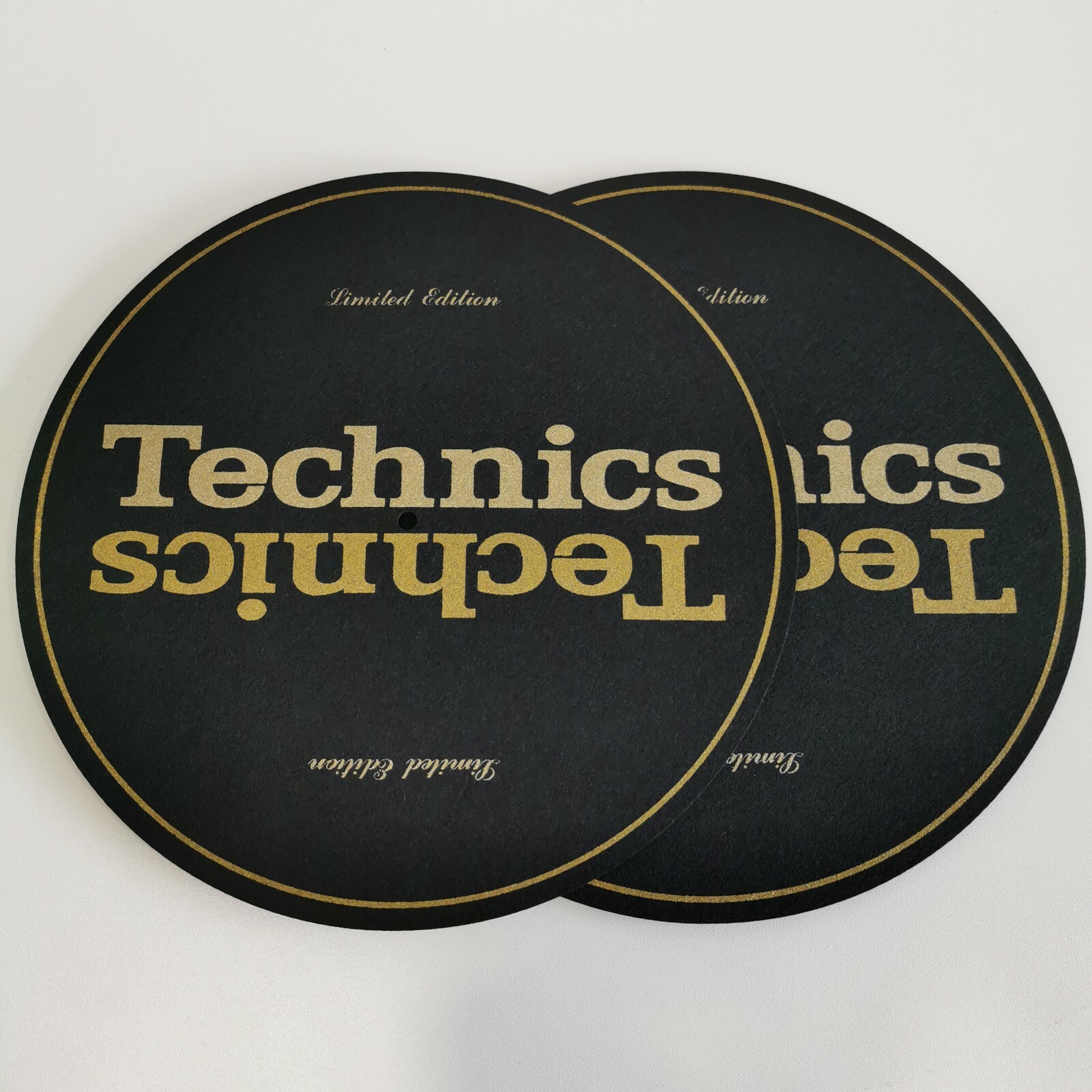 Technics 純正スリップマット2枚組+ステッカー Technics