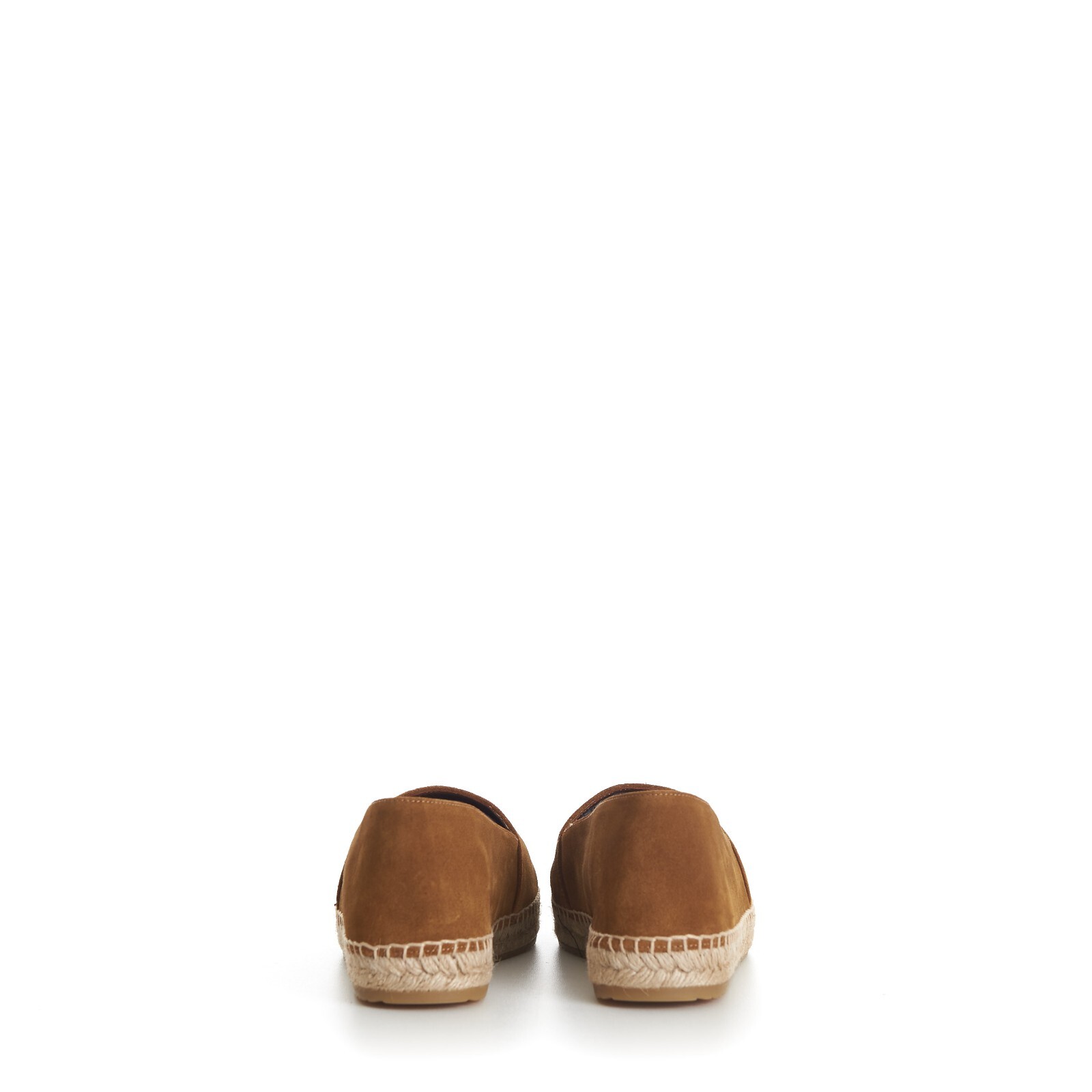 Pre-owned Celine 730$ Men's Espadrilles - Havana Brown Suede, Triomphe Monogram