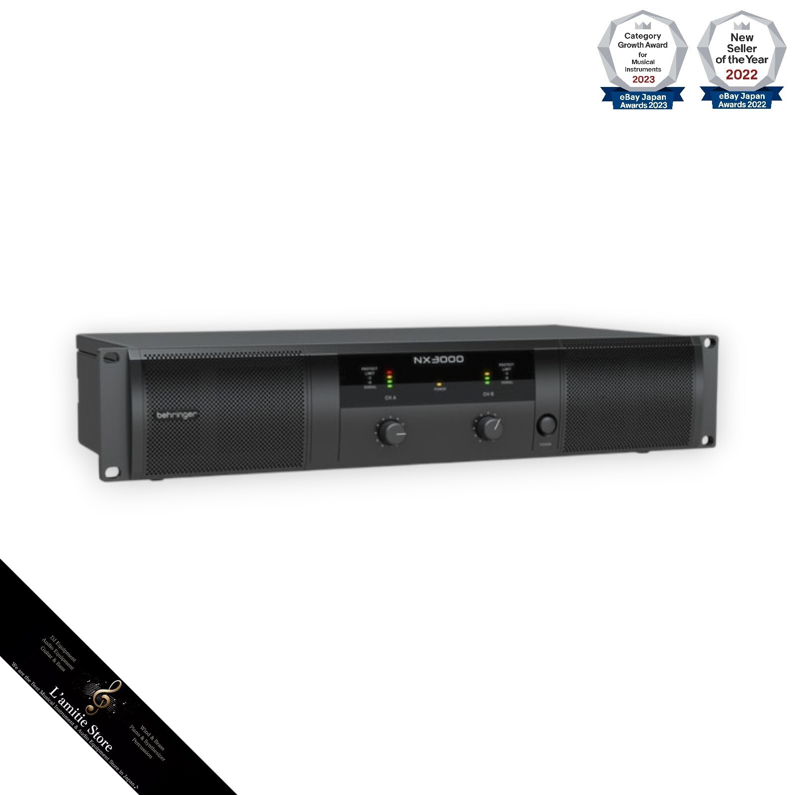 Behringer NX3000 3000W Ultra-Lightweight Class-D Power