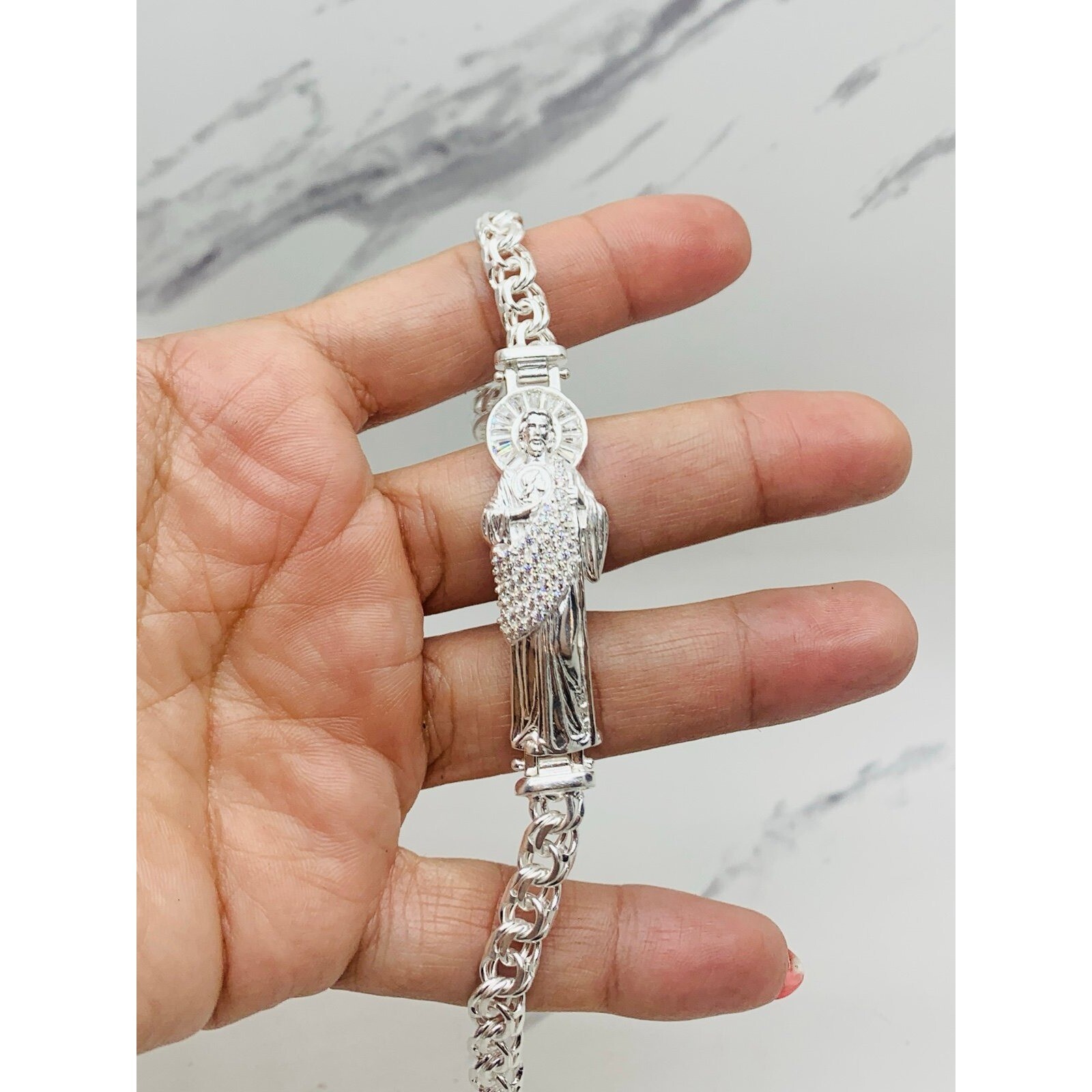Beautiful Funda 925 Pulsera De Plata De Ley - Con ámbar Báltico Y Juego