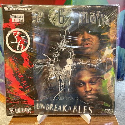 Three 6 Mafia Da Unbreakables 2 LP Color New Vinyl Record LP RSDBF Ltd Ed