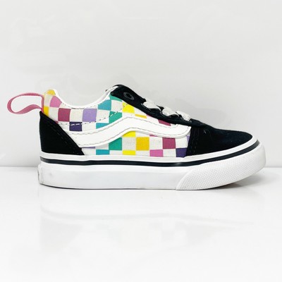 

Vans Girls Off The Wall 721356 Черная повседневная обувь Кроссовки Размер 5, Черный, Off The Wall