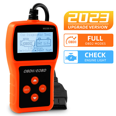 MS309 Pro OBD2 Scanner Fault Code Reader Engine Car Diagnostic Reset Tool