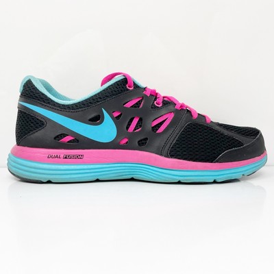 

Nike Womens Dual Fusion Lite 599560-004 Черные кроссовки для бега Размер 9,5, Черный, Dual Fusion Lite