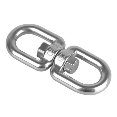 Swivel Hooks Heavy Duty 8-character Ring Swivel Eye Hook 360° Smooth Rotation