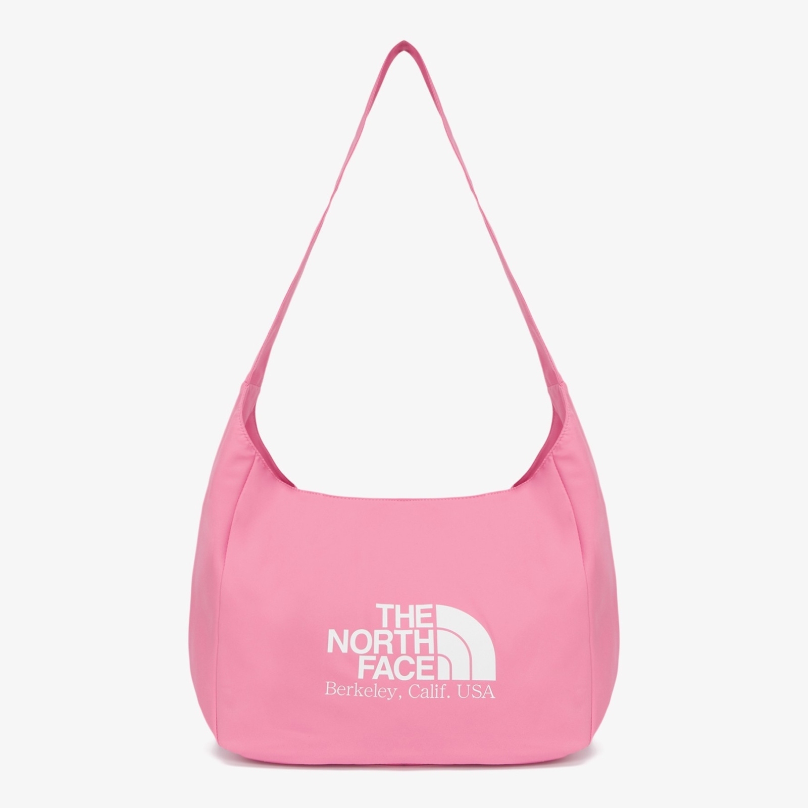 New THE NORTH FACE BIG LOGO SHOULDER BAG PINK NN2PQ15J