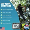 3D Pedometer for Walking, Simple and Accurate Step Counter with Extra Large Display and Long Battery Life, for Women Men Kids Seniors