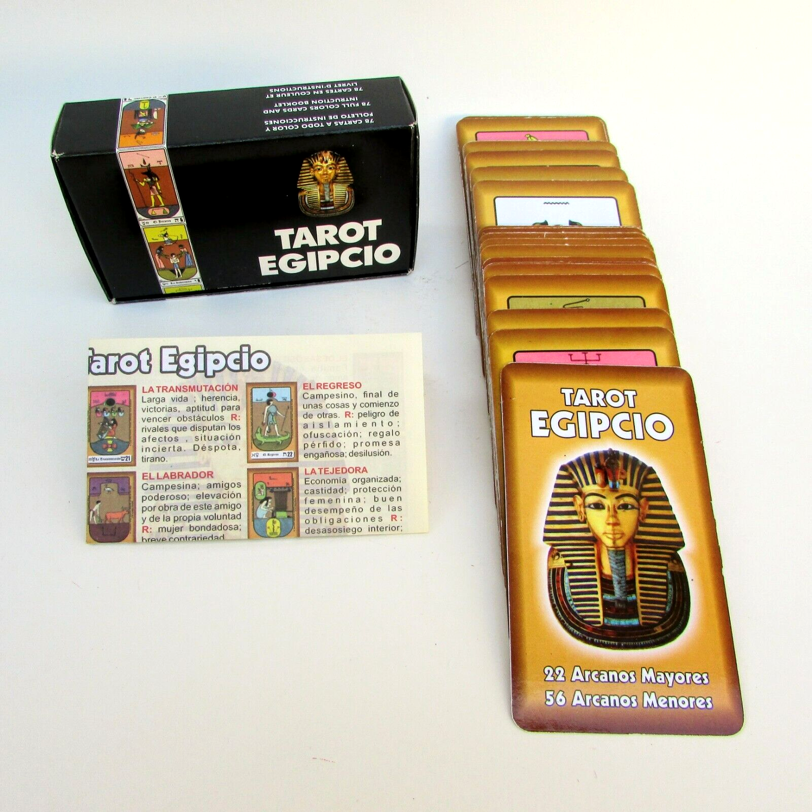 Tarot EGIPCIO EDICION ESPECIAL　アルゼンチン製 Tarot EGIPCIO EDICION ESPECIALアルゼンチン製