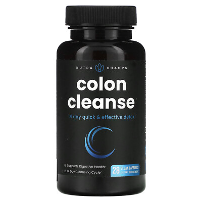 Colon Cleanse, 28 веганских капсул