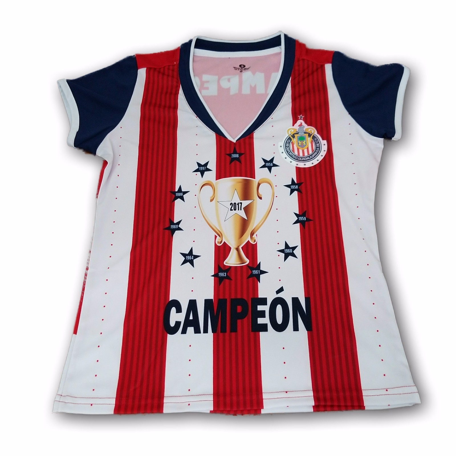 サッカーユニフォームGuadalajara Women Puma Club Deportivo Guadalajara S.a De C.v. Jersey Womens