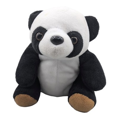 Panda Express Panda Plush Stuffed Animal 6 inch Black White Brown 2022 Mascot