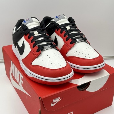 Nike Dunk Low EMB NBA 75th Anniversary Chicago EU 45 US 11 - DD3363-100