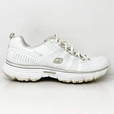 

Skechers Womens Tone Ups 11755 Белая Повседневная Обувь Кроссовки Размер 8, Белый, Tone Ups