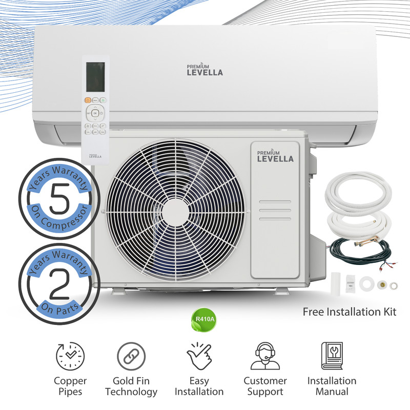 12000 BTU Air Conditioner Mini Split 16.9 SEER AC Ductless