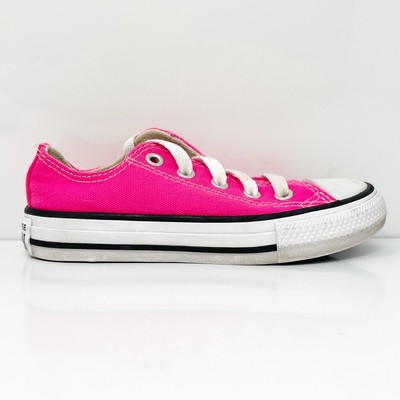 Converse Girls Chuck Taylor All Star 370407F Розовые повседневные кроссовки, размер 11