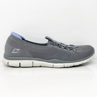 

Skechers Womens Gratis 104151 Серые повседневные кроссовки, размер 9,5, Серый, Gratis