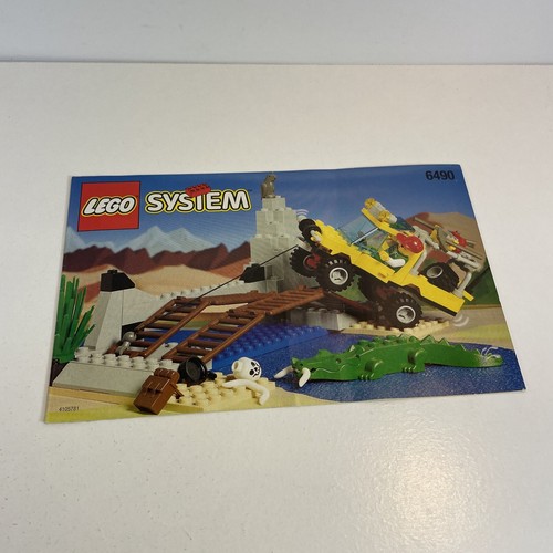 Instructions ONLY ) Lego Outback Town Amazon Crossing 6490