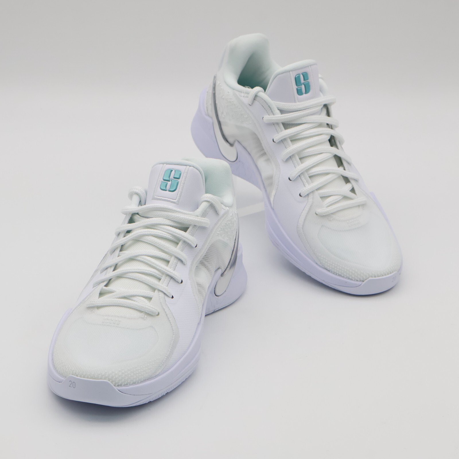 Pre-owned Nike Fz1517-101  Sabrina 2 White Summit White Glacier Blue (women's)