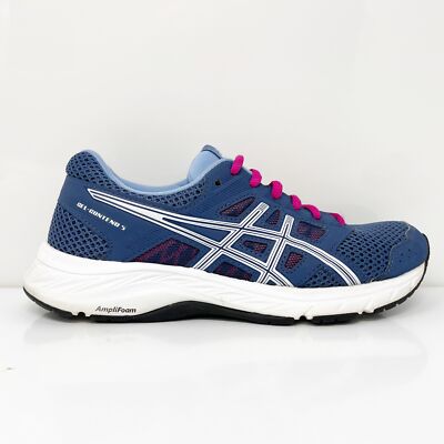 

Женские кроссовки Asics Gel Contend 5 1012A234 синие кроссовки размер 6, Синий, Gel Contend 5