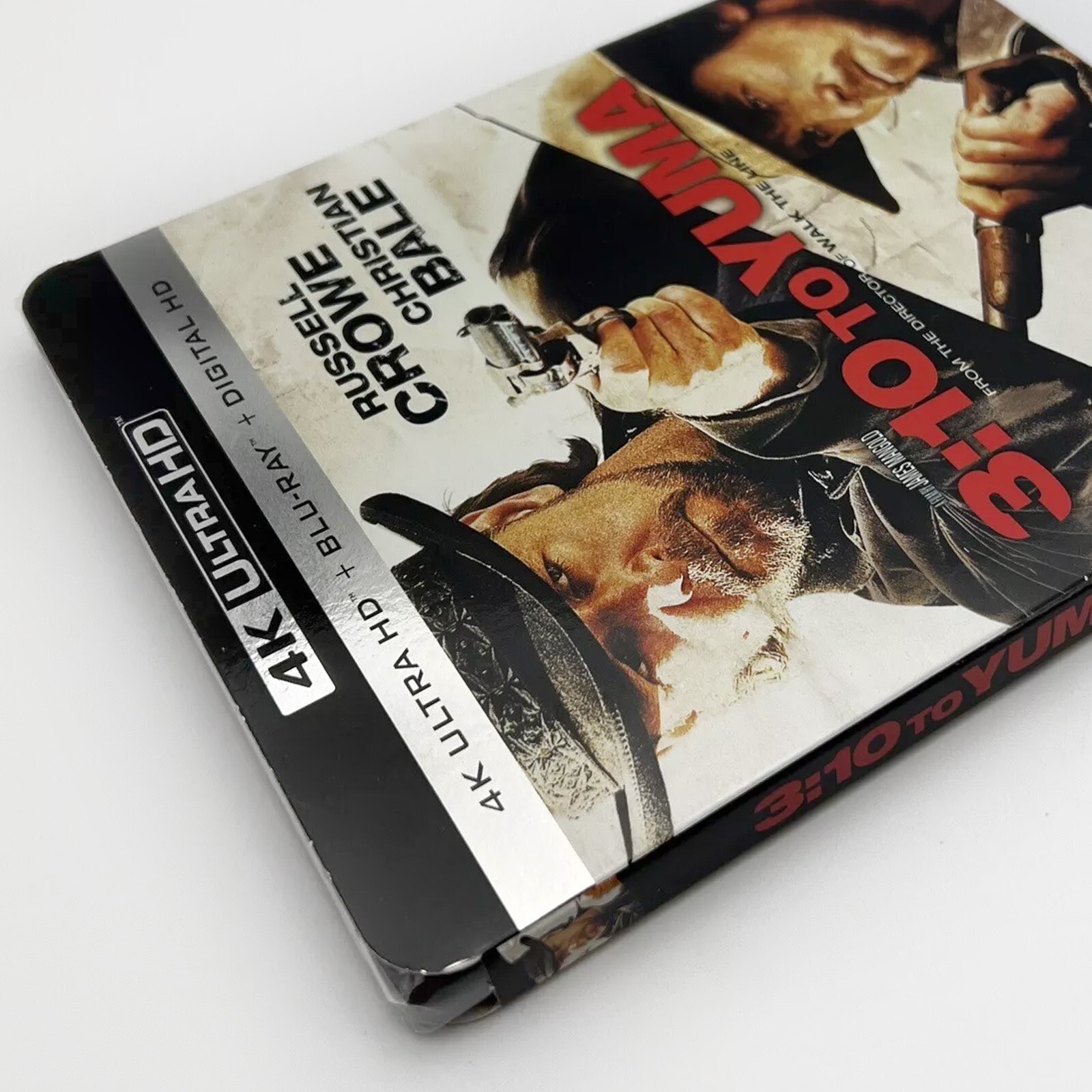 3:10 to Yuma (2007) 4k Ultra HD Blu-ray 2-Disc US Release w/SLIPCOVER A++