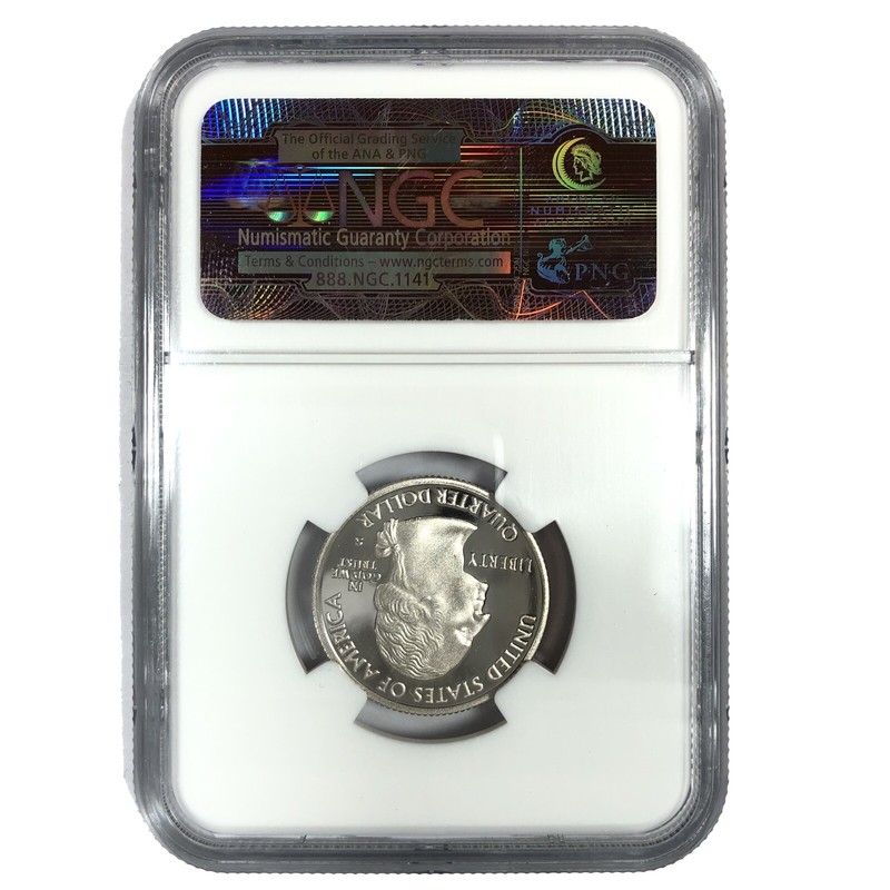 2009-S United States GUAM Quarter - NGC PF69 Ultra Cameo