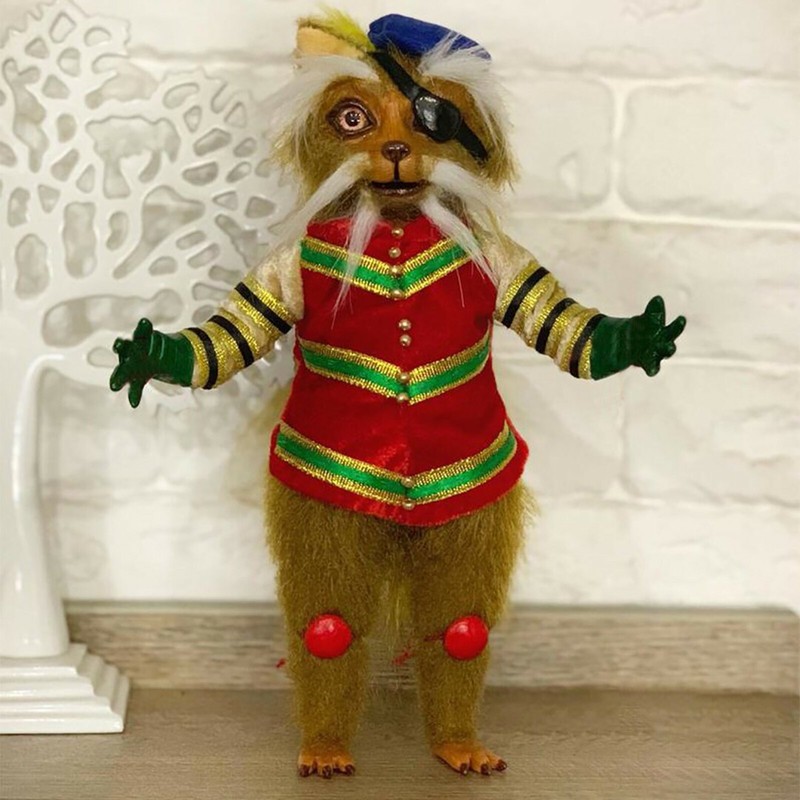 SirDidymus From The Labyrinths Cute Foxes Terrier Doll Toy Ludo Friend Plush Dol