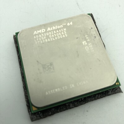 AMD Athlon 64 3200+ 2.0GHz - ADA3200IAA4CW Socket AM2 CPU Processor Chip 2 ghz