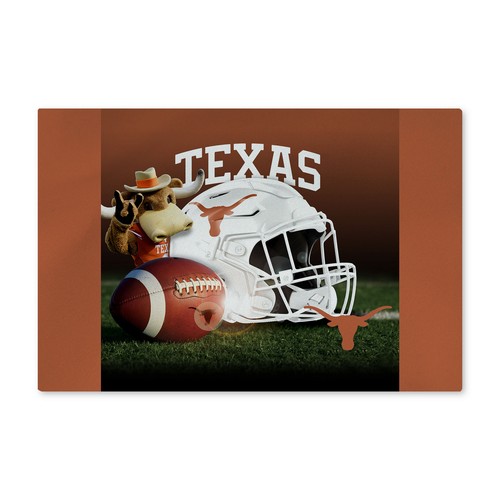 Моющийся коврик для пола Northwest NCAA Texas Longhorns Gameday, 20 x 32
