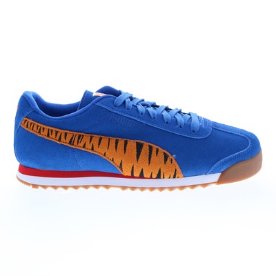 

Мужские синие кроссовки Puma Roma Tony The Tiger Kelloggs Frosted Flakes 10, Синий, Puma Roma Tony The Tiger