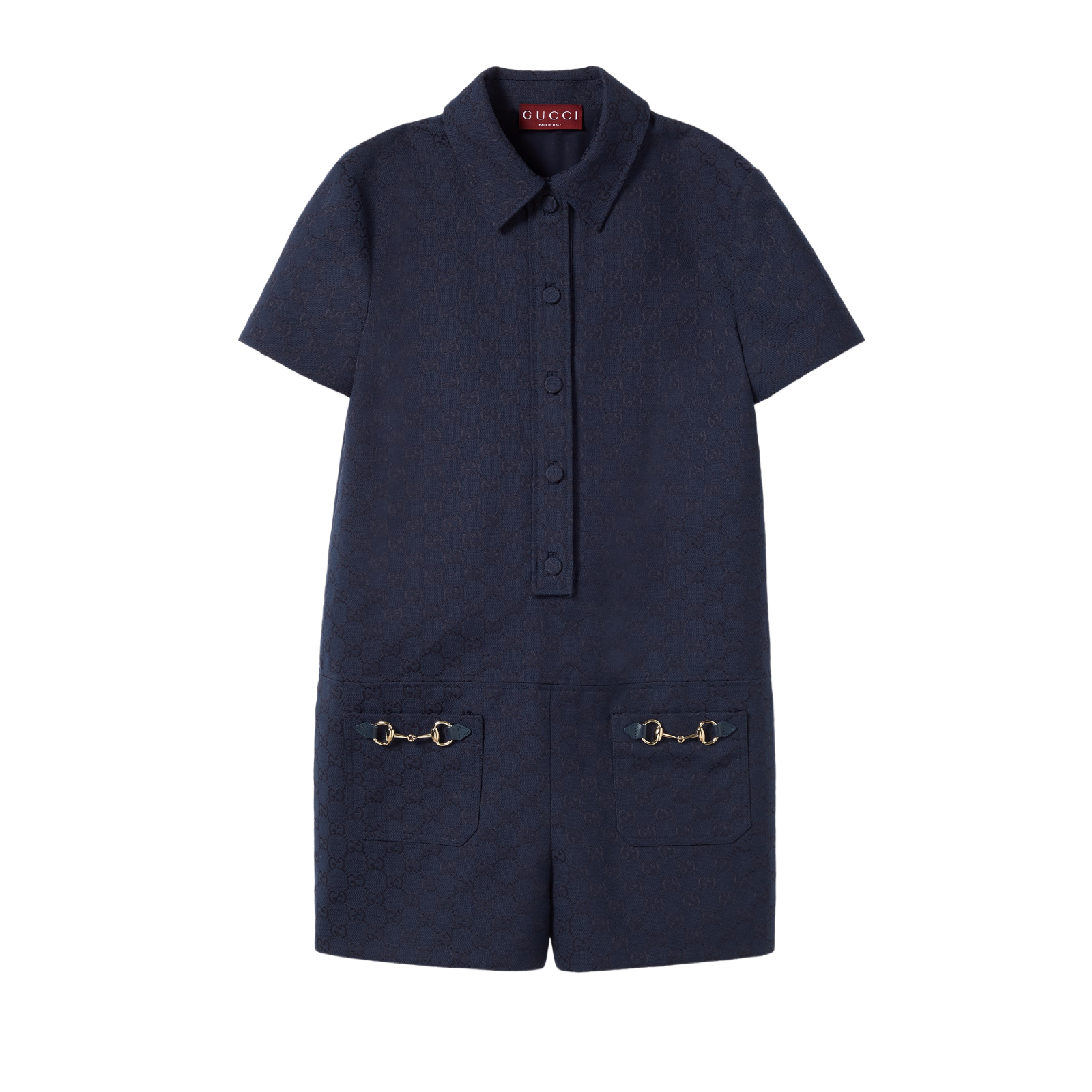 ワンピース Gucci Black Denim Jumpsuit GUCCI $4200 Dark Blue GG Canvas Jumpsuit New & Authentic | eBay