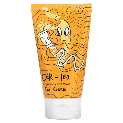 Cer-100, Collagen Coating Hair A+ Muscle, Curl Cream, 4.06 fl oz (120 ml)
