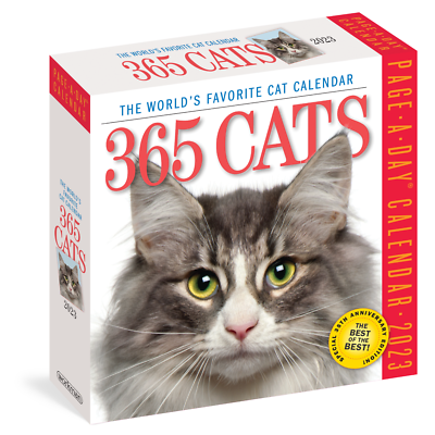 workman-365-cats-page-a-day-calendar-2023-w-ebay