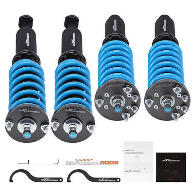 24 Way Damper Coilovers Lowering Kit For Acura TSX 04-08 Honda Accord 03-07