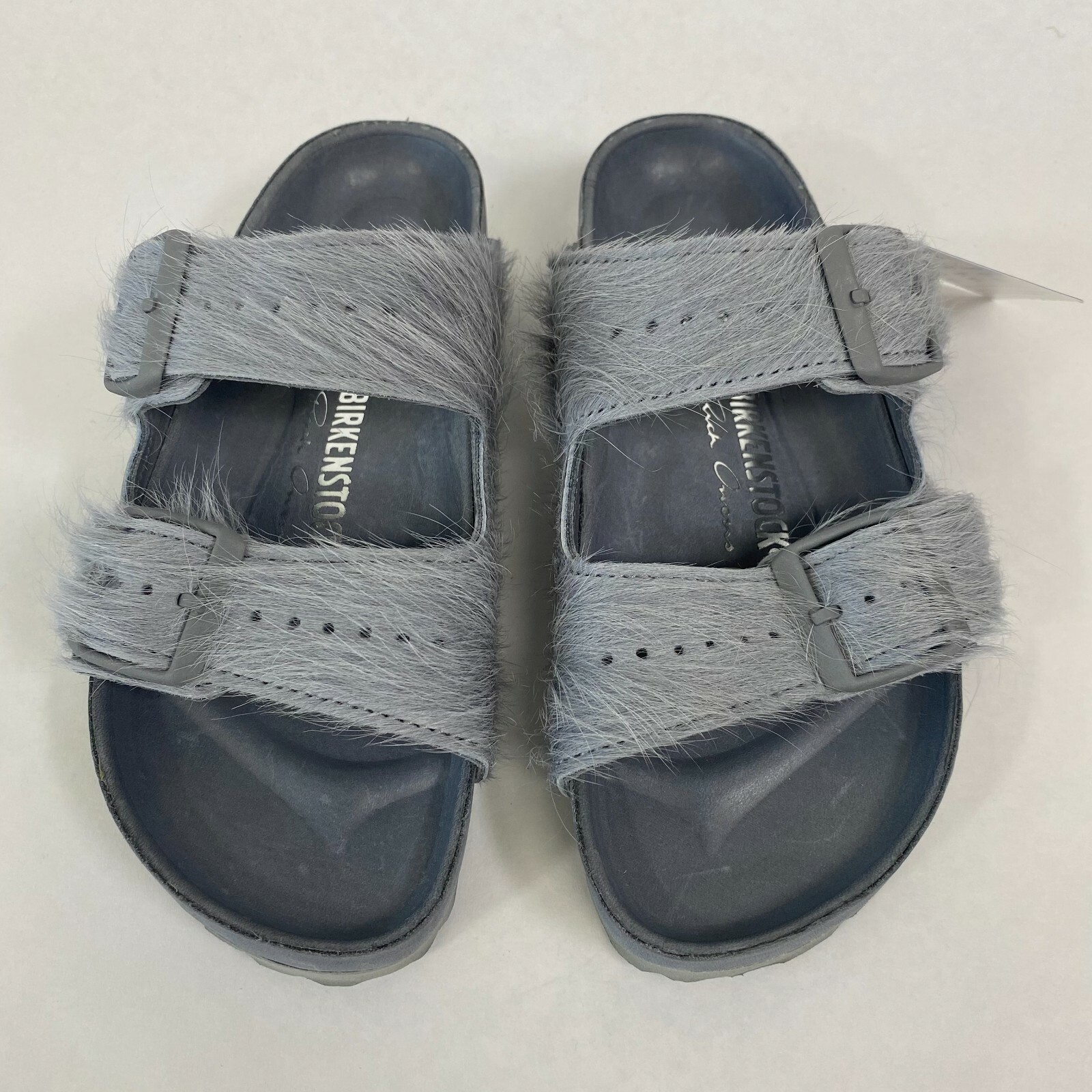 New w/o Box Rick Owens Birkenstock Arizona Extro Fell New w/o Box Rick Owens Birkenstock Arizona Extro Fell