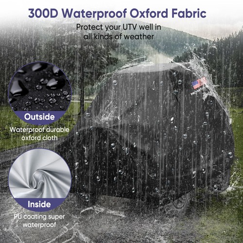 Utility Vehicle Cover For Polaris Ranger 500 570 Storage Outdoor Waterproof Dust