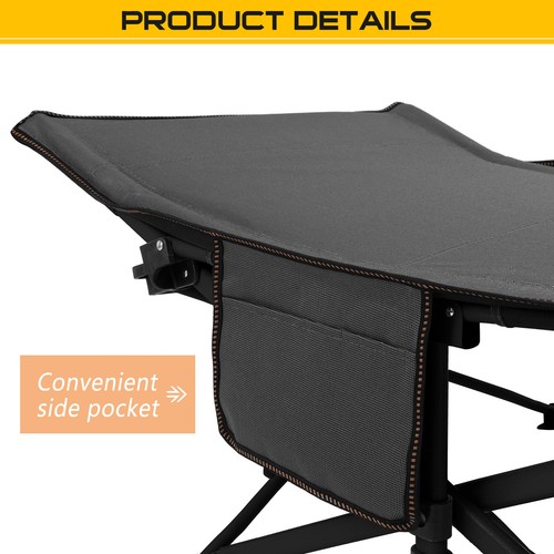 NAIZEA Oversized XXL / Standard Bed Folding Camping Cot Military Cot For Adult