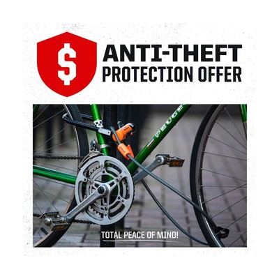 Kryptonite New York Fahgettaboutit Mini Bike U-Lock, Heavy Duty Anti-Theft Bi...