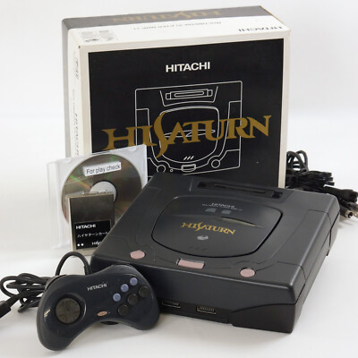 HITACHI HI SATURN Console System Boxed MMP-1 Tested JAPAN -NTSC-J- B69001833