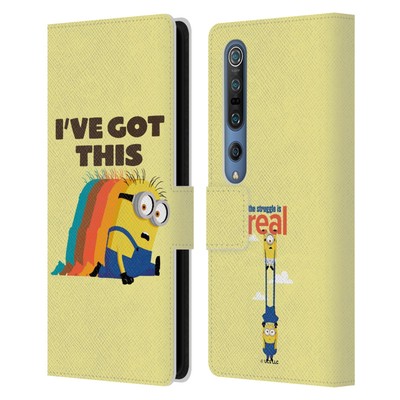 OFFICIAL MINIONS RISE OF GRU(2021) HUMOR LEATHER BOOK CASE FOR XIAOMI PHONES