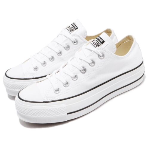 Женские повседневные туфли Converse Chuck Taylor All Star Lift OX White Black 560251C