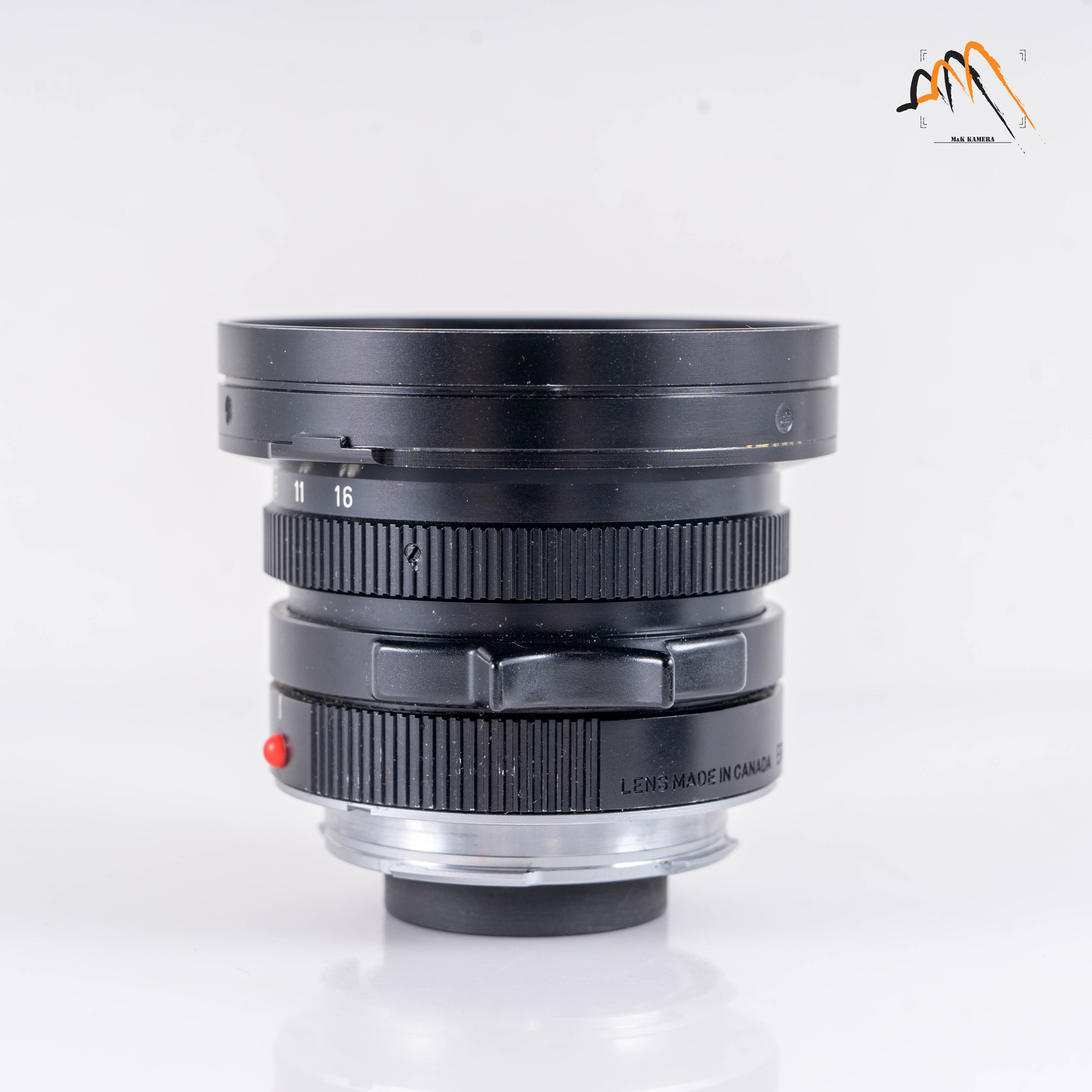 Leica Elmarit M 21mm/F2.8 E60 Pre-A Black Lens Yr.1985