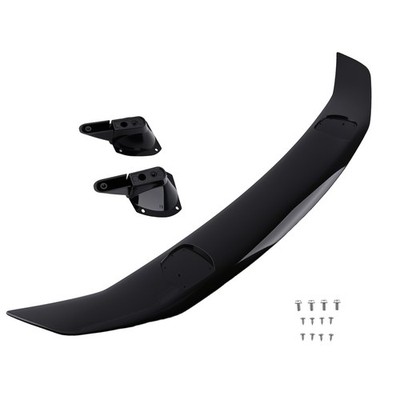 Classic Trunk Wing Spoiler Gloss Black for Universal Sedan Cars Easy Install